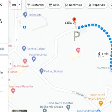 Apartment Caramella Baška Екстериор снимка